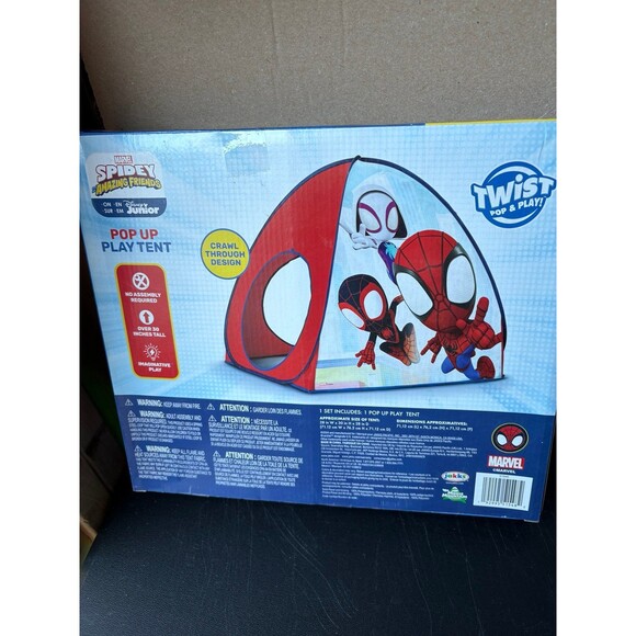 Disney Junior Spider-Man pop up tent - Picture 2 of 2